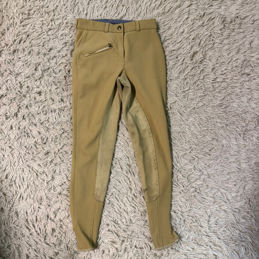 Women’s Size 24 Tan Tuffrider Full Seat Horseback Riding Breeches
