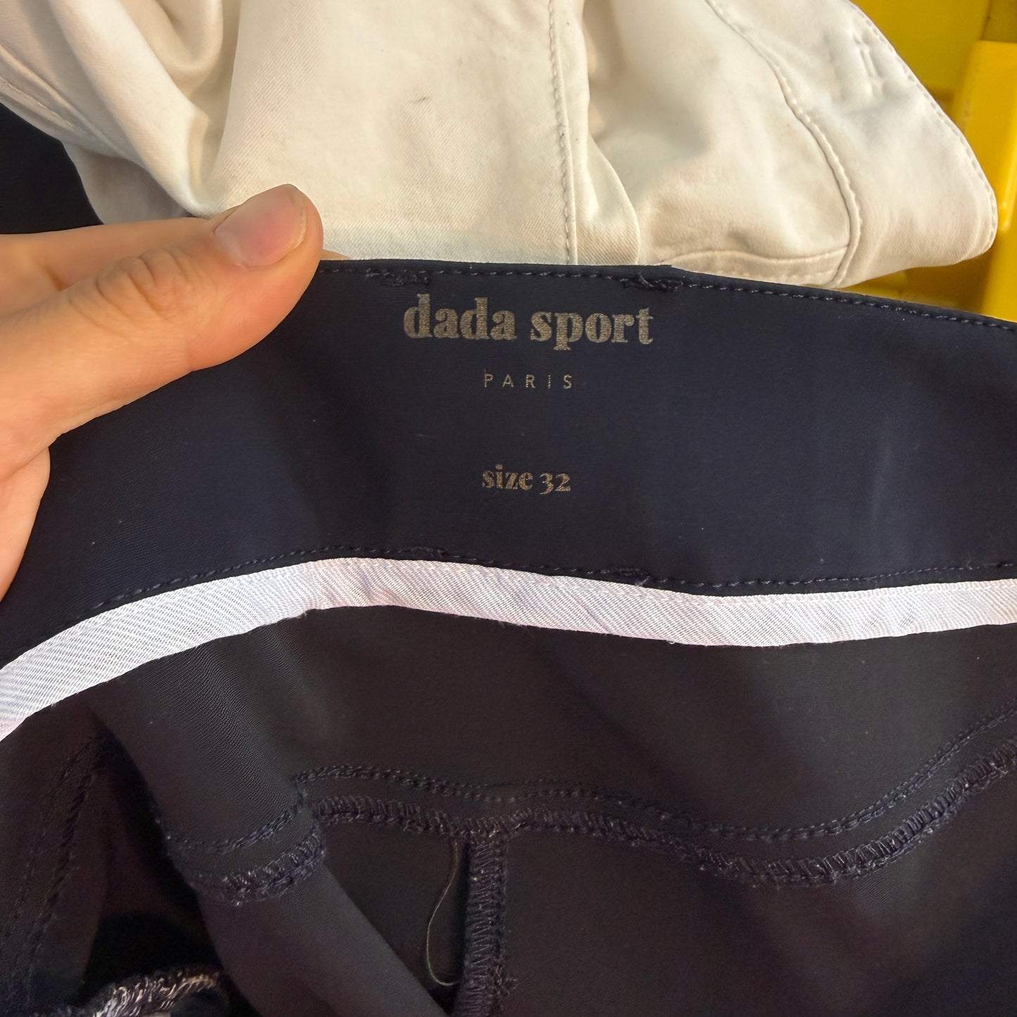 Women’s Size EU32 Navy Dada Sport Knee Patch Horseback Riding Breeches