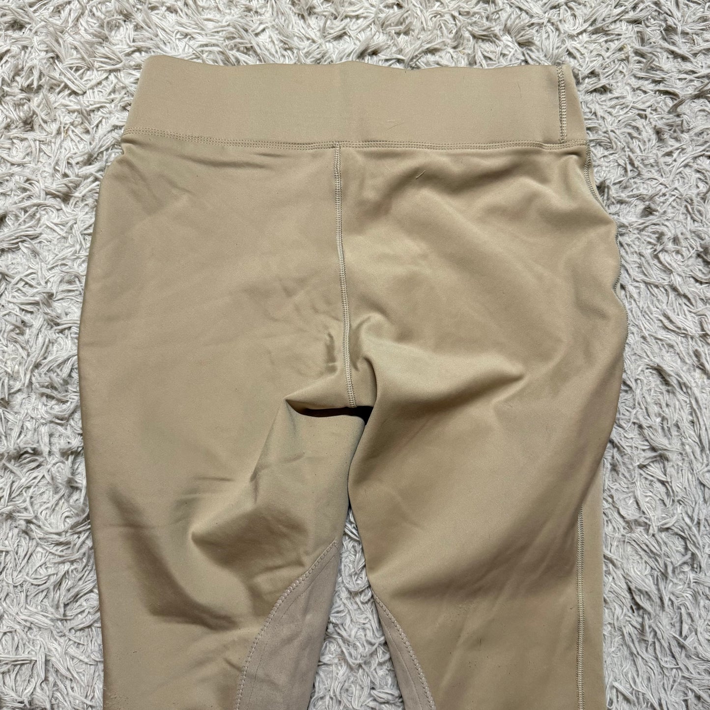 Women’s Size 1X Tan Dover Riding Sport Knee Patch Horseback Riding Winter Tights