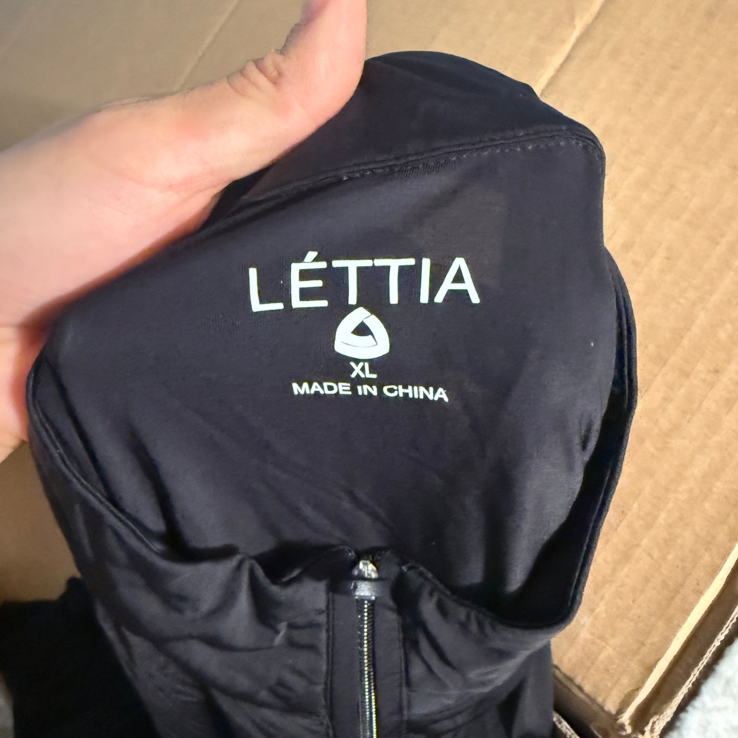 Women’s XL Black Lettia Long Sleeve Horseback Riding Sunshirt