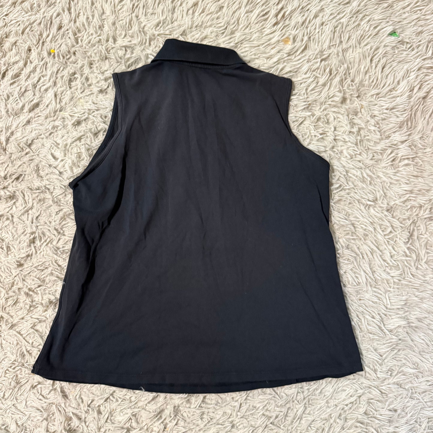 Women’s XL Black Ariat Sleeveless Horseback Riding Polo Shirt