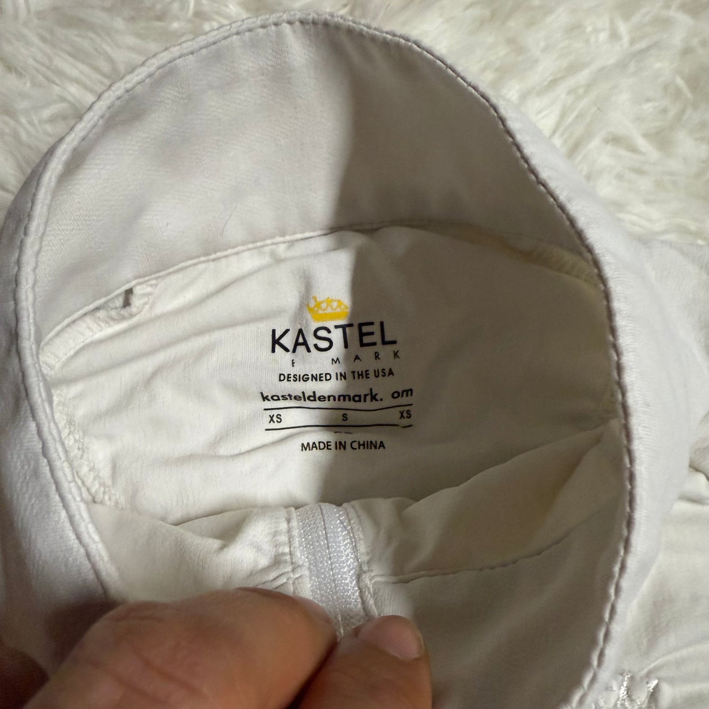 Women’s XS White Kastel Denmark Short Sleeve Horseback Riding Sunshirt