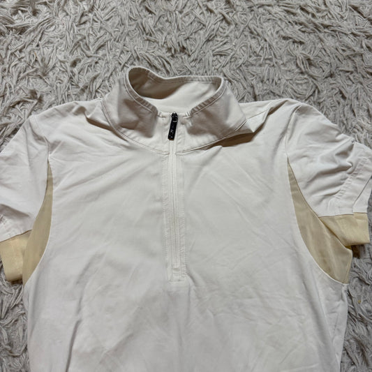 Women’s XS White PS Of Sweden Short Sleeve Horseback Riding Sunshirt