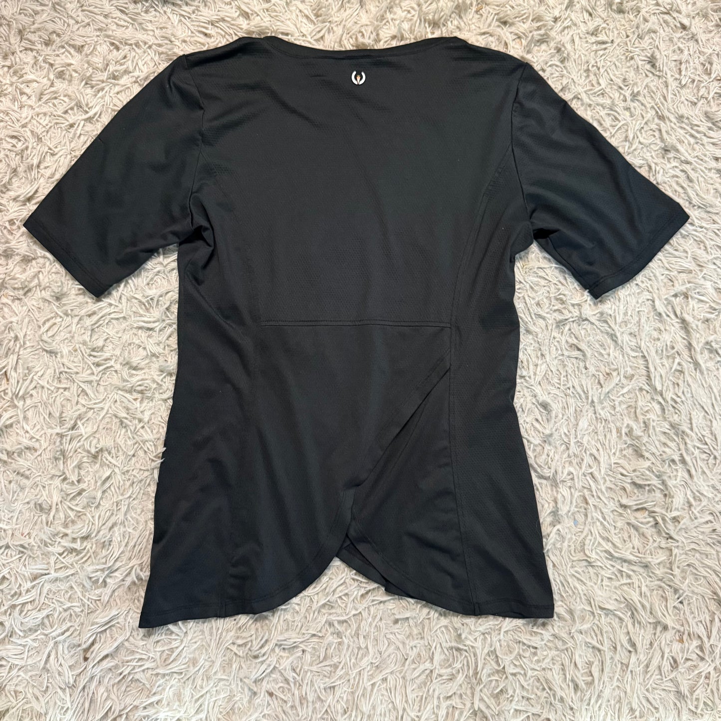 Women’s Small Black Kerrits Short Sleeve Horseback Riding Sunshirt