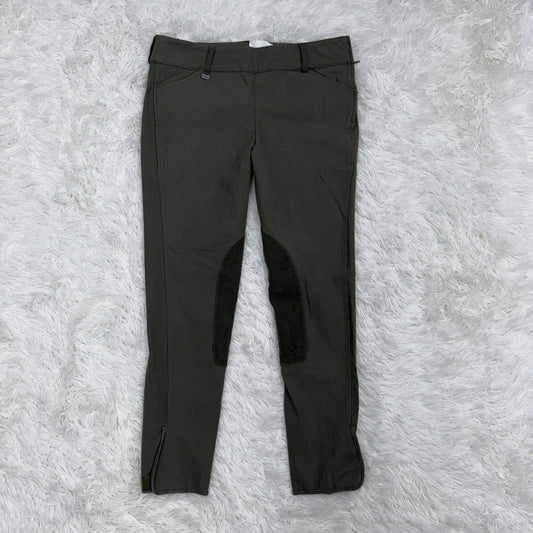 Women’s Size 30R Green Shires Knee Patch Horseback Riding Breeches