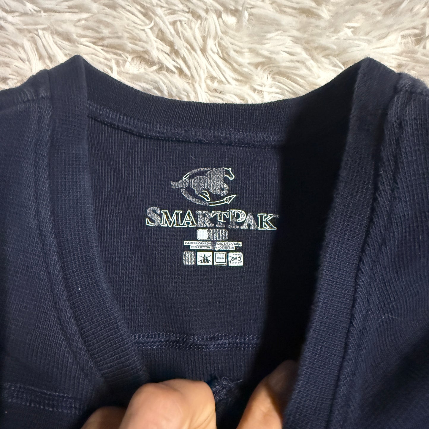Women’s Small Navy Smartpak Horseback Riding Sweater