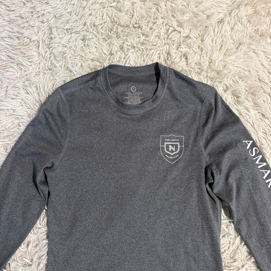 Women’s Medium Grey Noel Asmar Long Sleeve Horseback Riding Sunshirt
