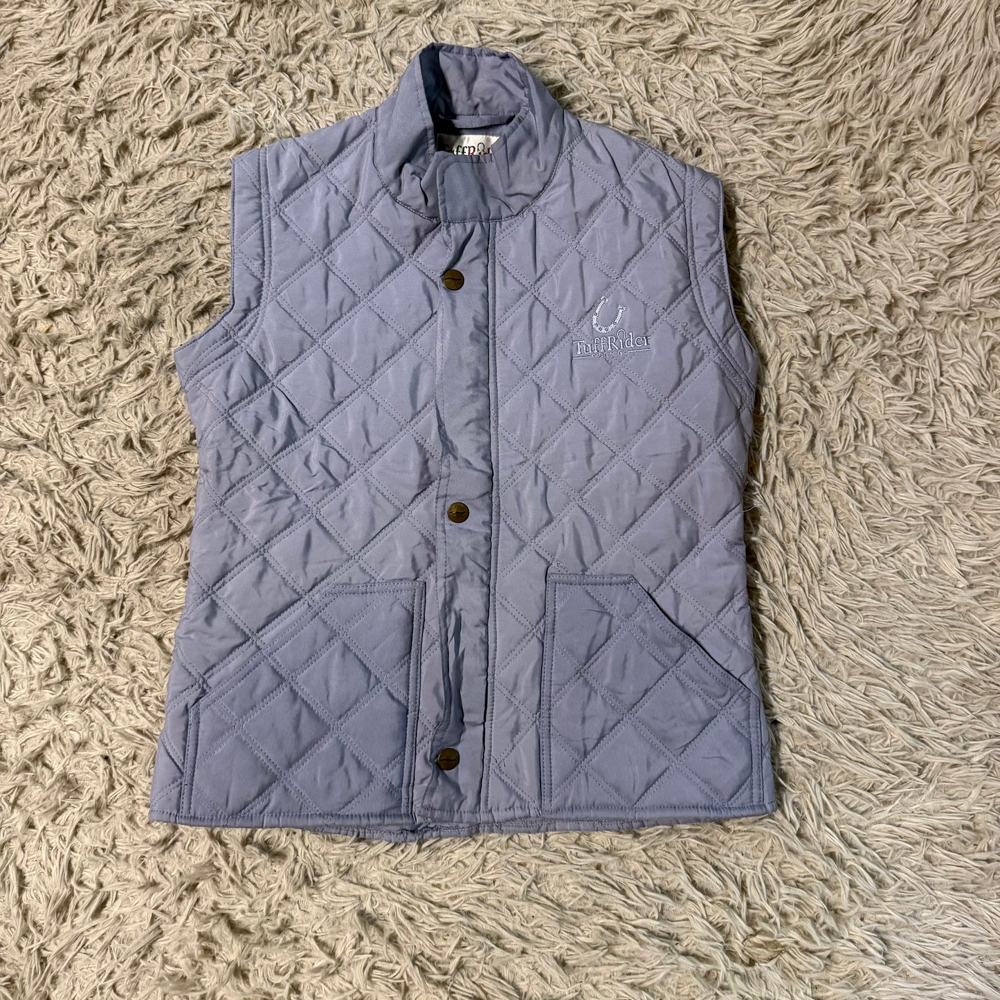 Women’s Large Blue TuffRider Horseback Riding Winter Vest