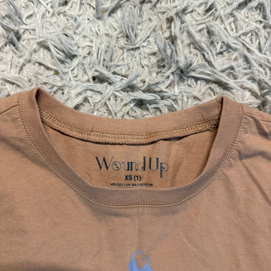 Women’s XS Tan This Ain’t My First Rodeo Horseback Riding Equestrian T-Shirt