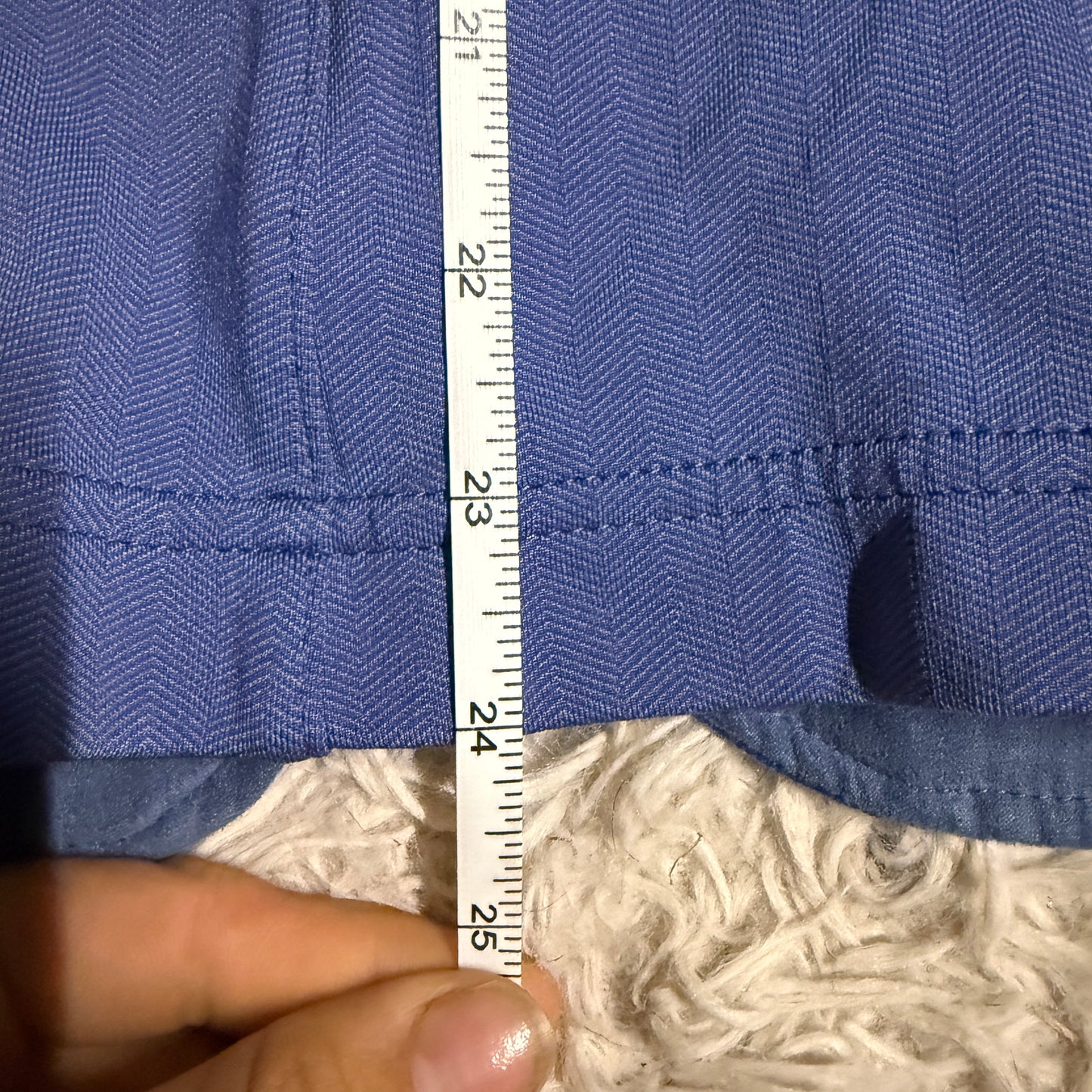 Women’s Size IT40 Blue Animo Louisiana Horseback Riding Show Coat