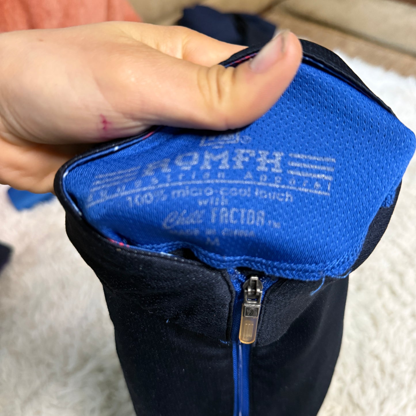 Child’s Medium Blue Romfh Long Sleeve Horseback Riding Sunshirt