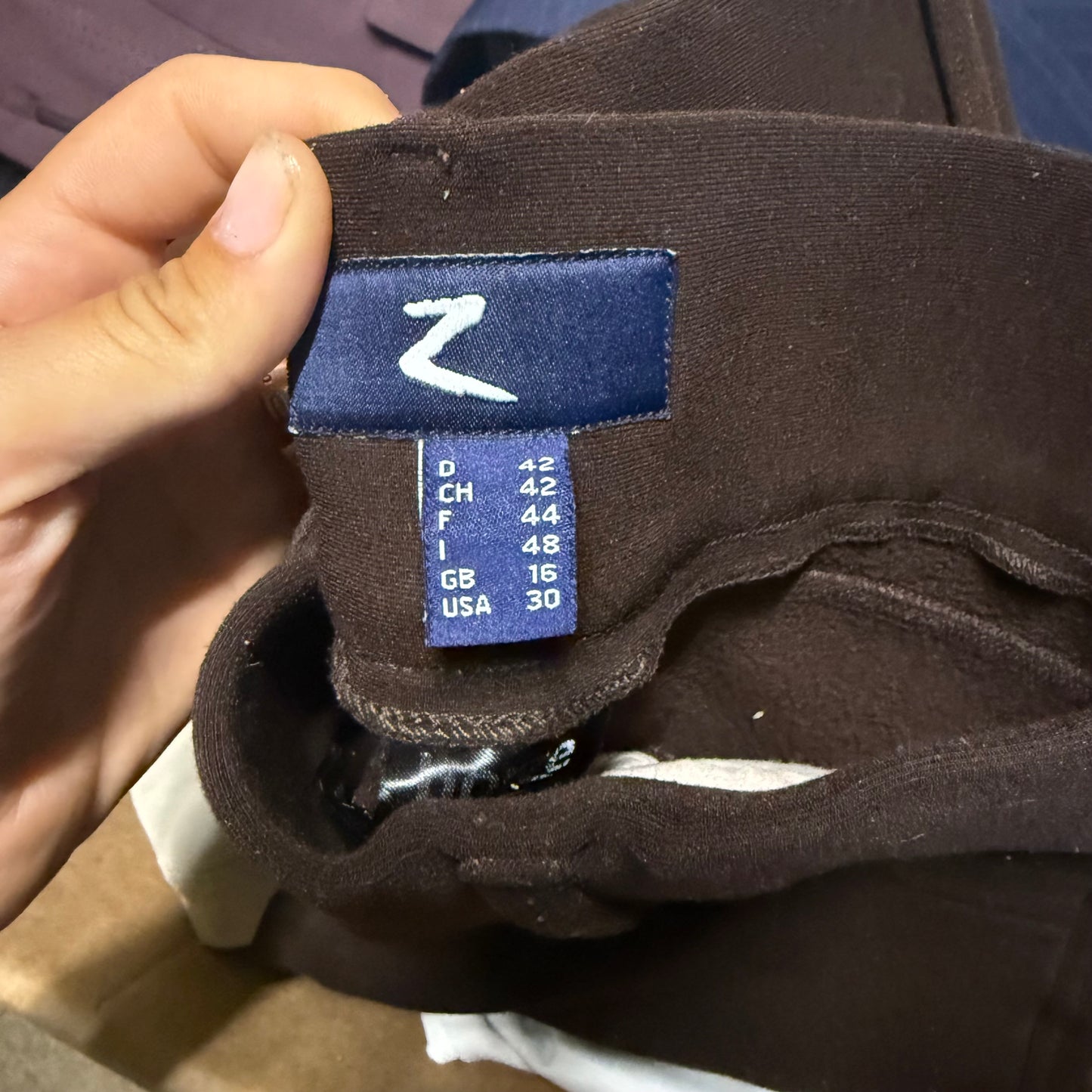 Women’s Size 30R Brown Horze Full Seat Winter Horseback Riding Breeches