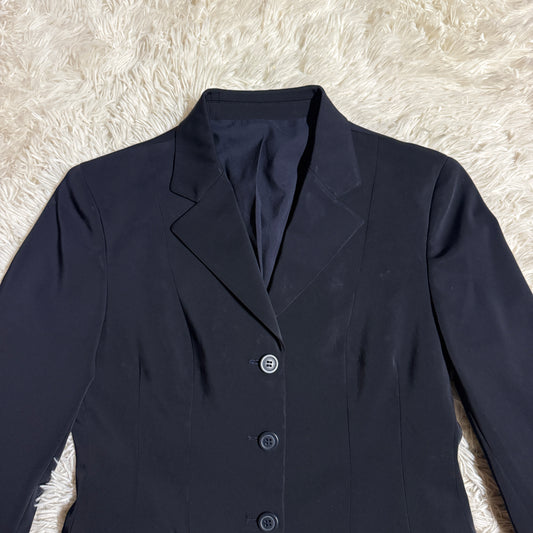 Women’s Size 4S Black RJ Classics Orange Label Horseback Riding Show Coat
