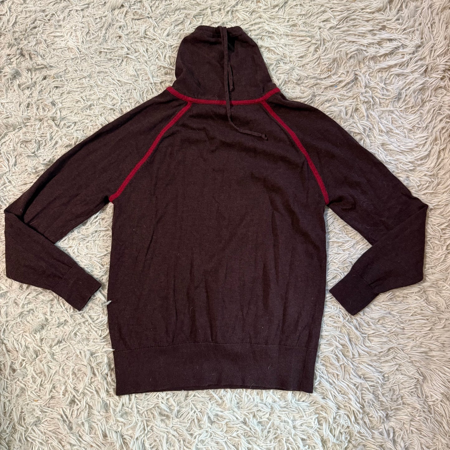 Women’s Small Brown Essex Classics Long Sleeve Horseback Riding Pullover Sweater
