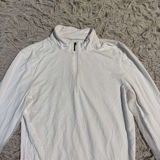 Women’s Small White Dover Long Sleeve Horseback Riding Sunshirt