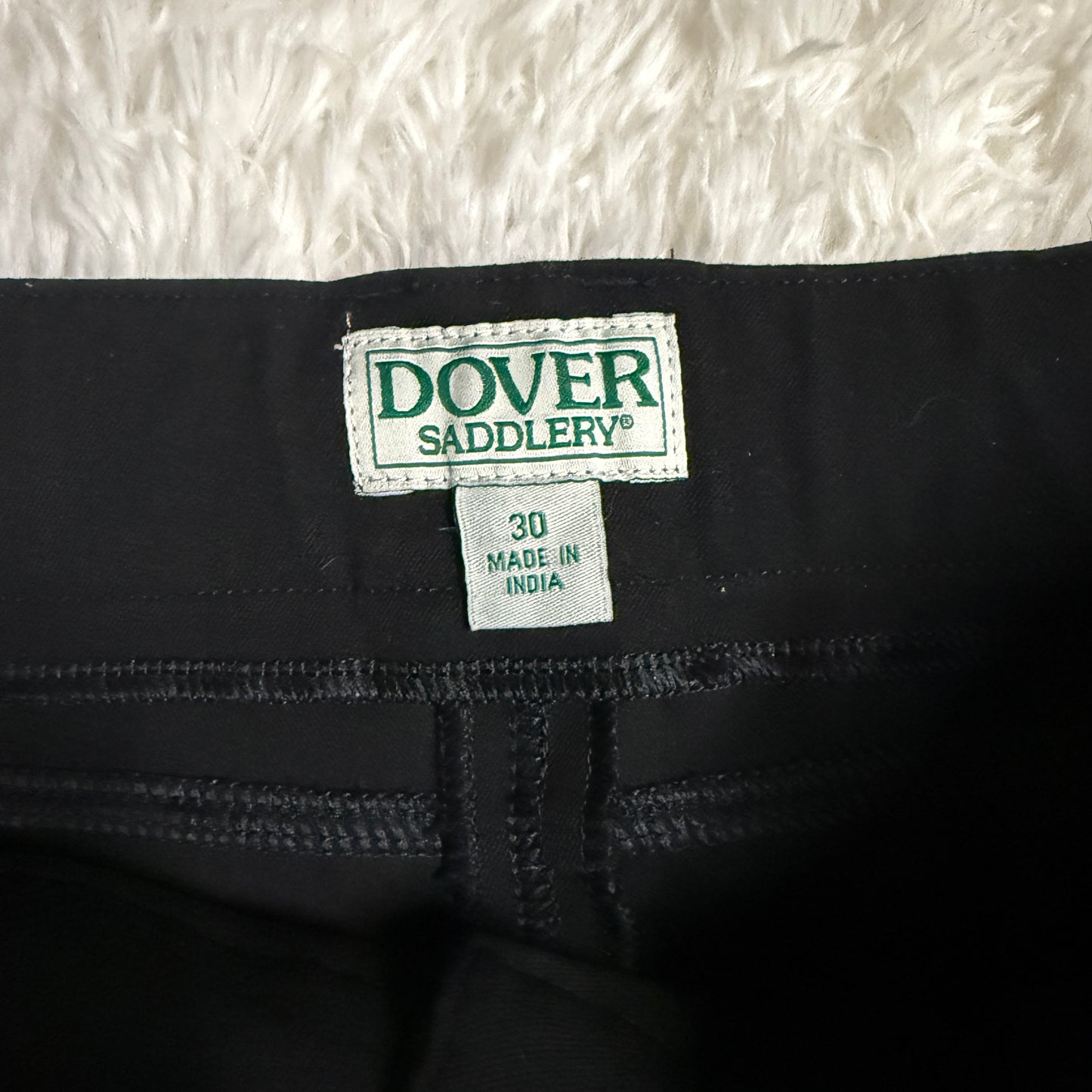 Women’s Size 30R Black Dover Full Seat Horseback Riding Breeches