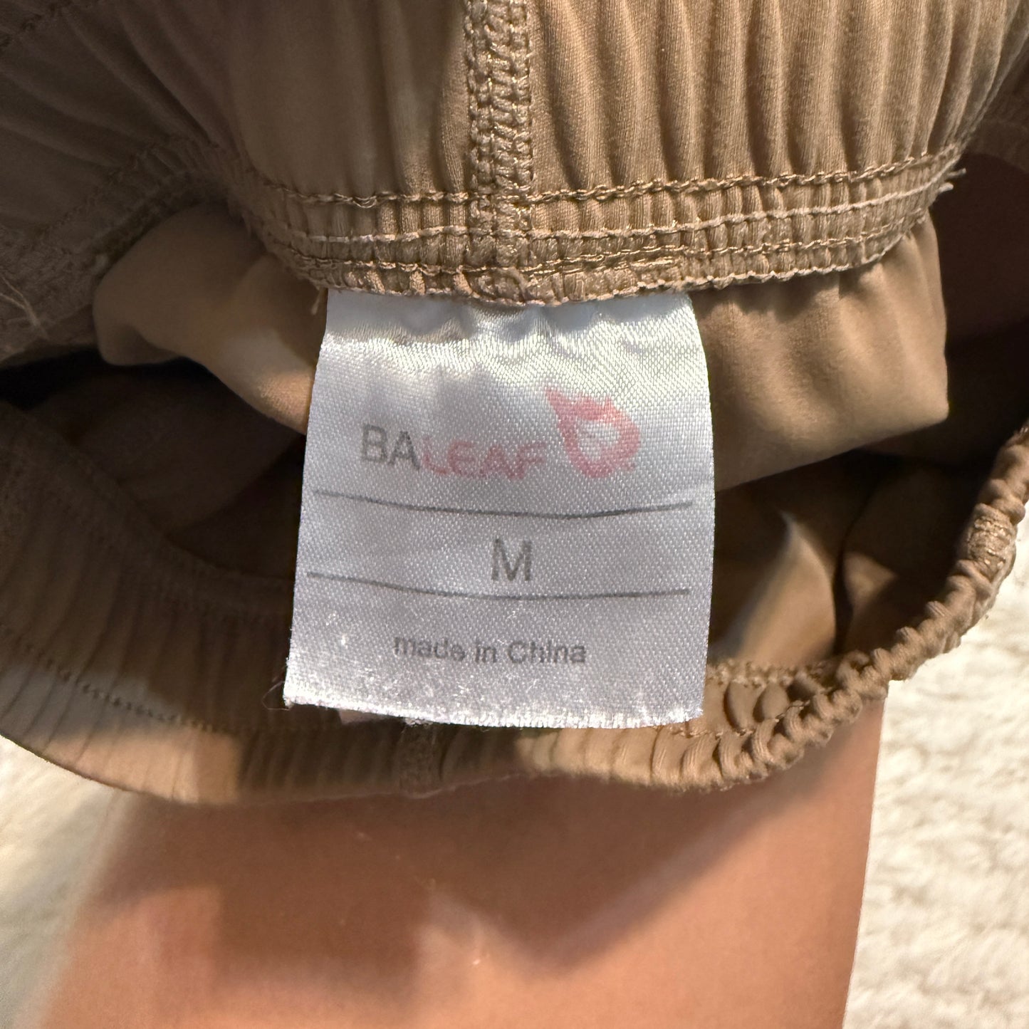 Child’s Medium Tan Baleaf Knee Patch Horseback Riding Tights