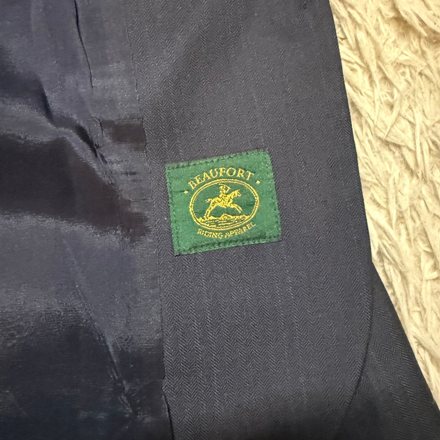 Women’s Size 12R Navy Beaufort Horseback Riding Show Coat