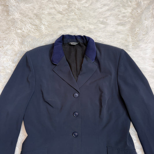 Women’s Size 14R Navy Grand Prix Horseback Riding Show Coat