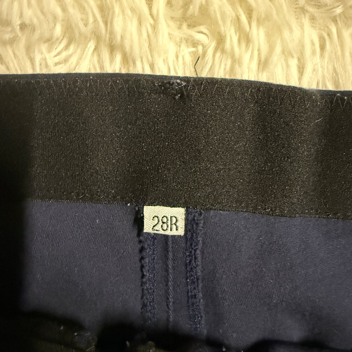 Women’s Size 28R Navy Smartpak Full Seat Horseback Riding Breeches