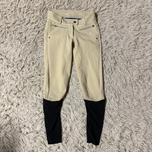 Women’s XS Tan Horse Pilot Knee Patch Horseback Riding Breeches