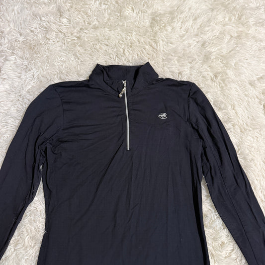 Women’s Small Black Smartpak Long Sleeve Horseback Riding Sunshirt