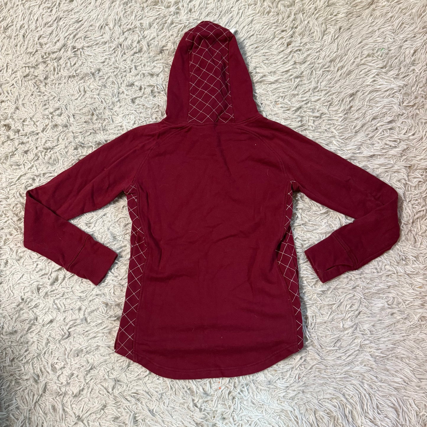 Women’s Small Red Ariat Horseback Riding Hooded Pullover