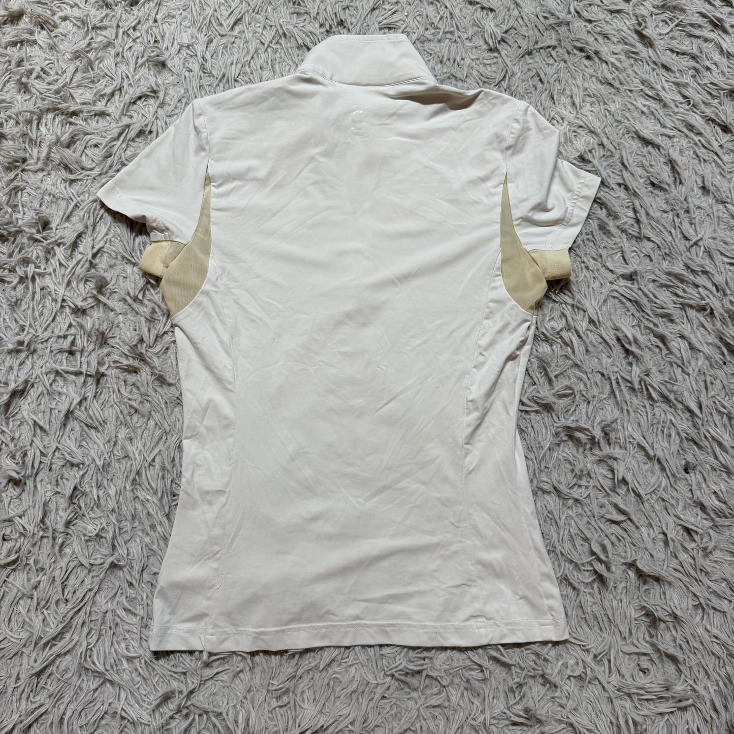 Women’s XS White PS Of Sweden Short Sleeve Horseback Riding Sunshirt