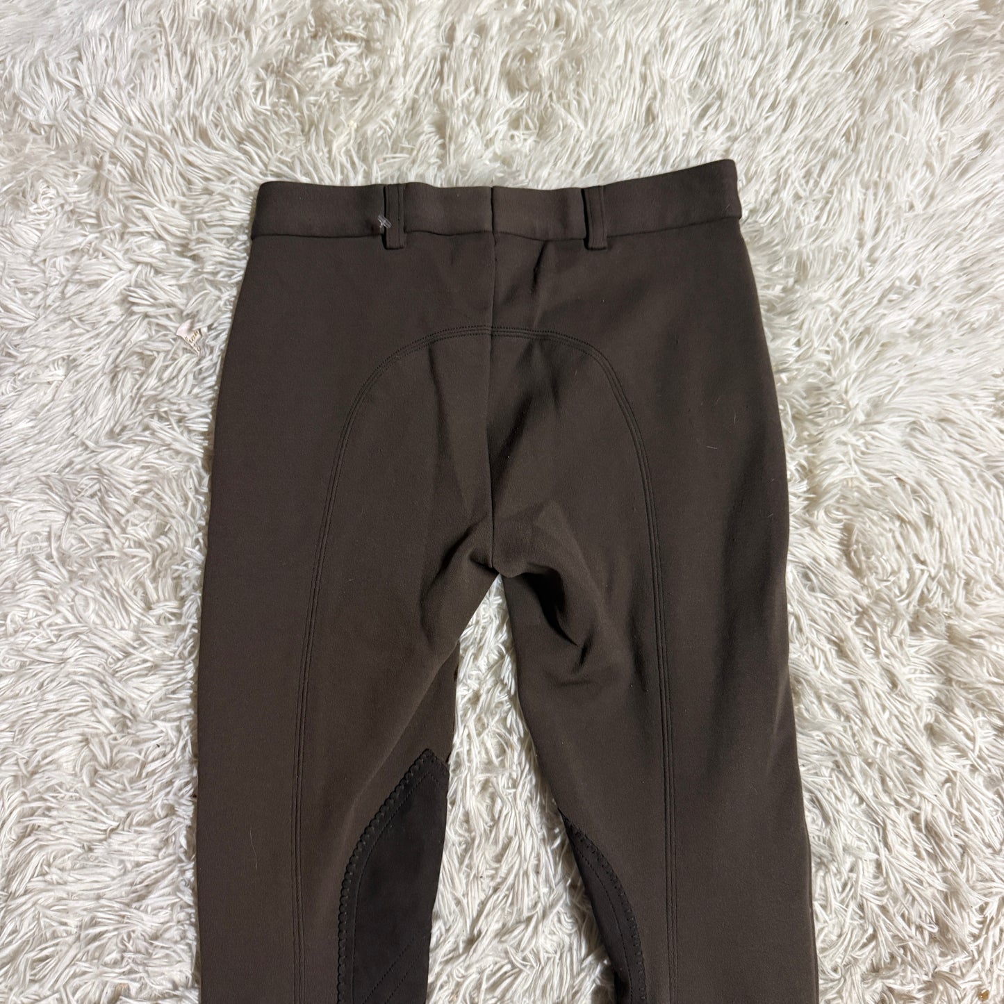 Child’s Size 12R Brown Pikeur Knee Patch Horseback Riding Breeches