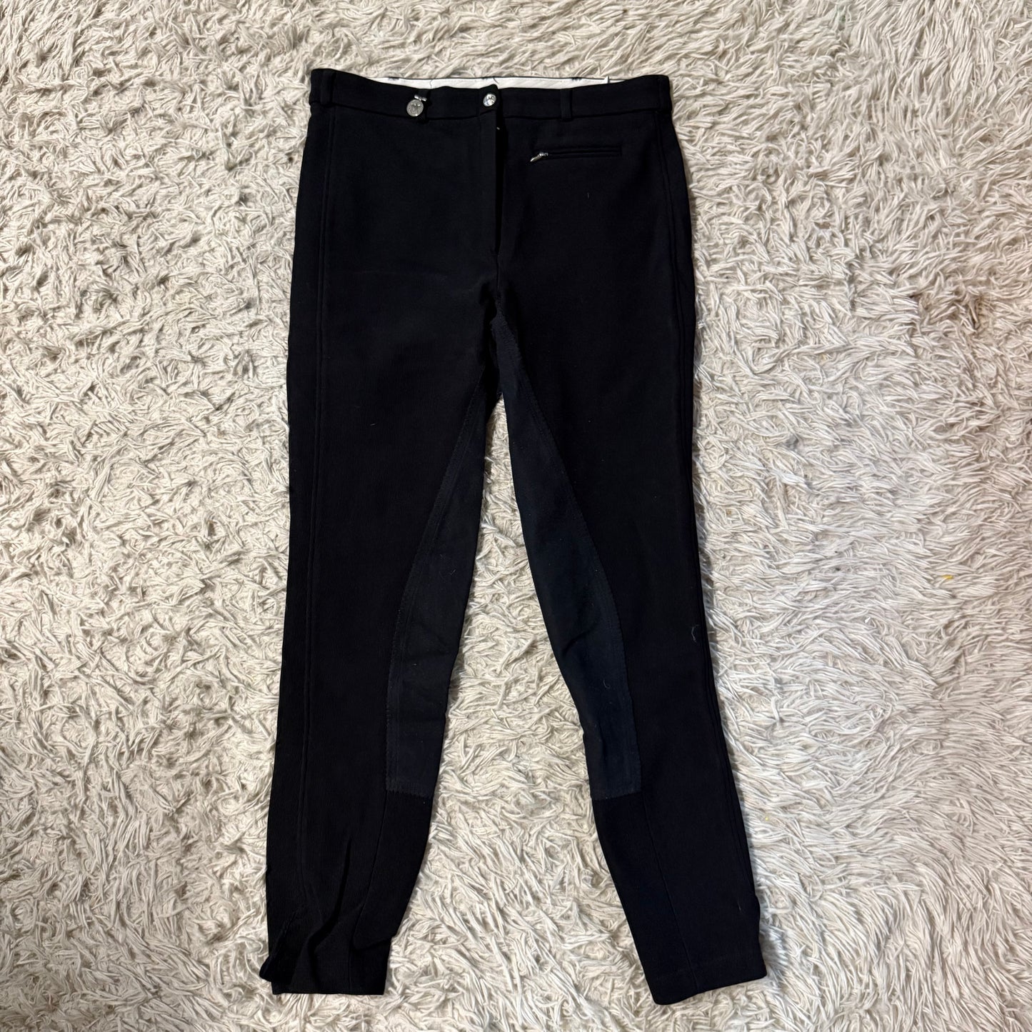 Women’s Size 32L Black Pikeur Full Seat Horseback Riding Breeches