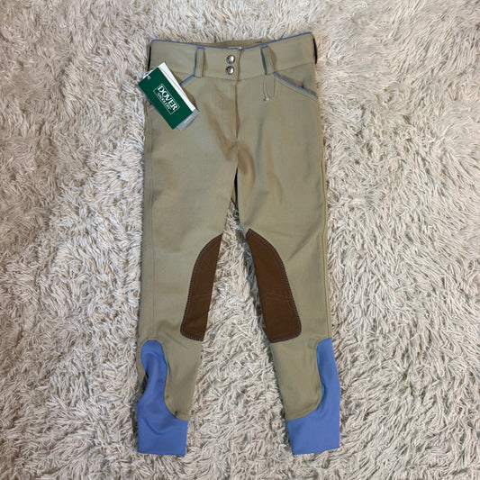 New Child’s Size 10R Tan Dover Knee Patch Horseback Riding Breeches