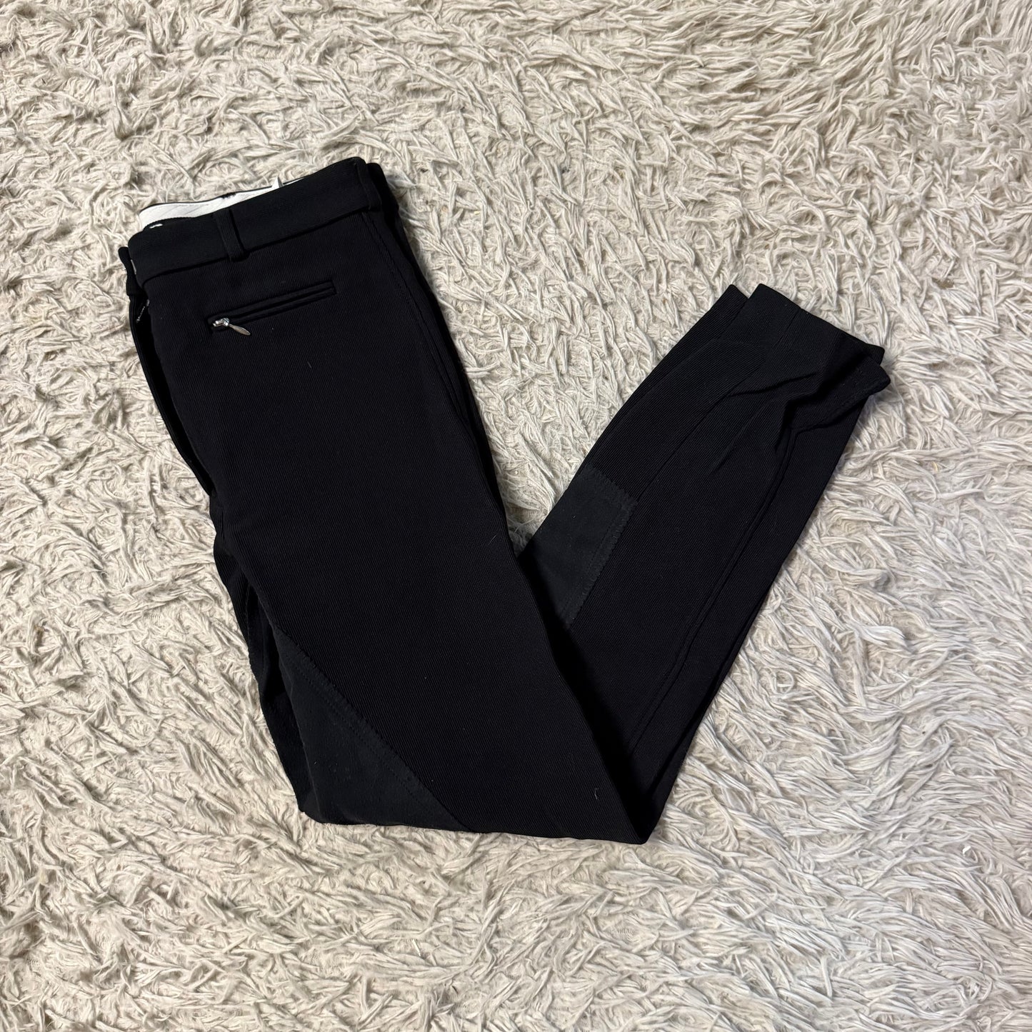 Women’s Size 32L Black Pikeur Full Seat Horseback Riding Breeches