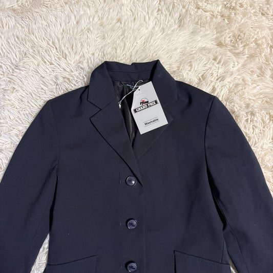 New Child’s Size 8R Navy Grand Prix EQJ Horseback Riding Show Coat