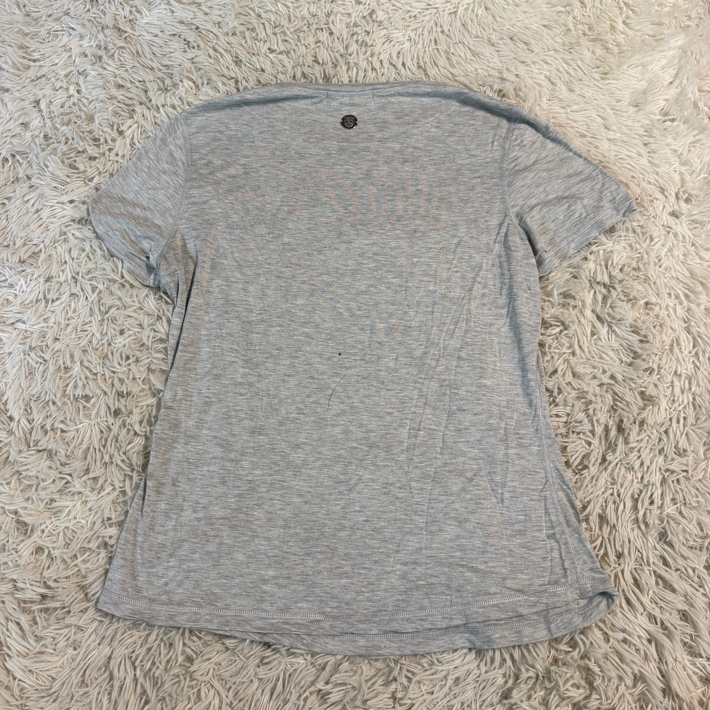 Women’s Large Grey Asmar Equestrian Short Sleeve Horseback Riding T-Shirt