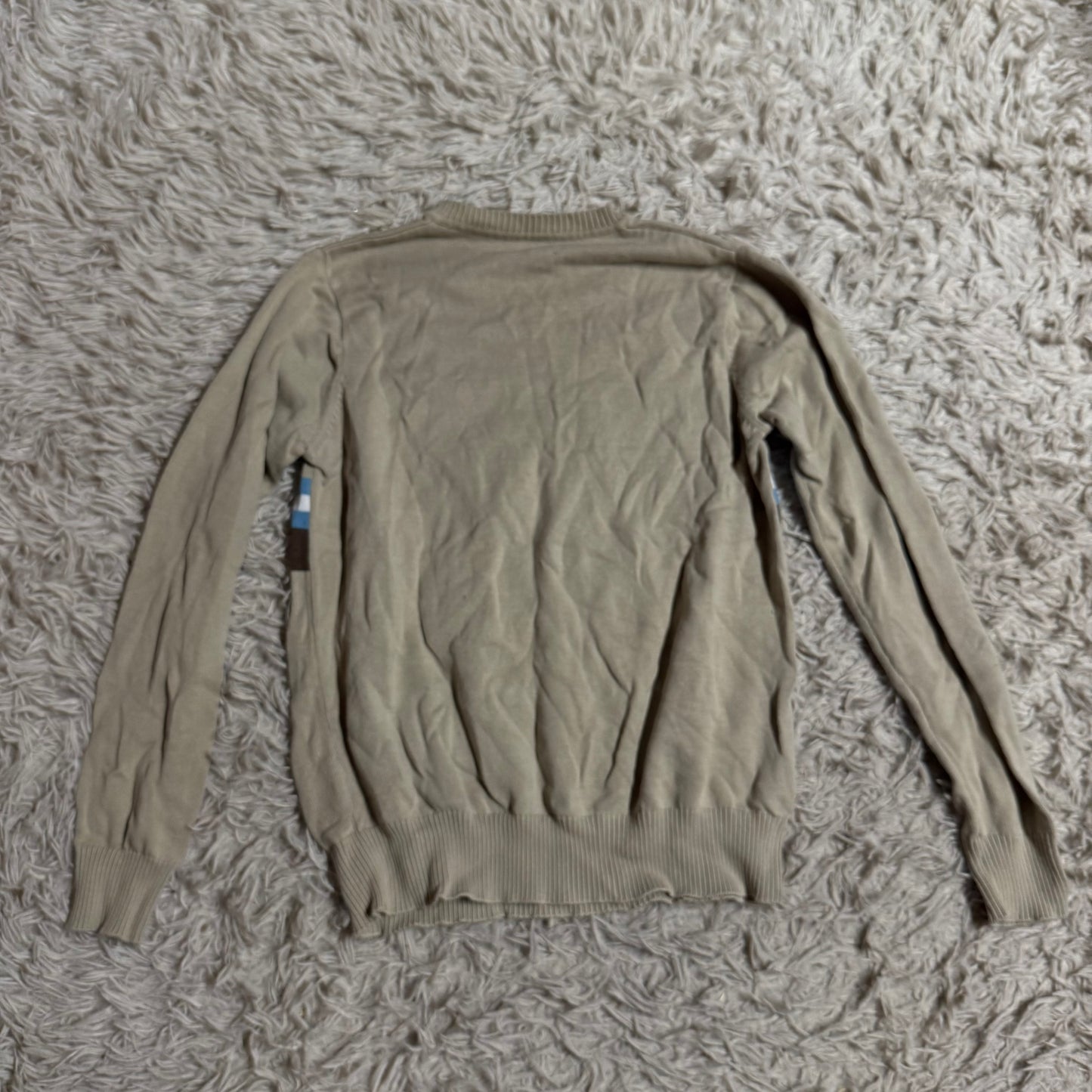 Women’s Medium Tan Equine Couture Long Sleeve Horseback Riding Sweater