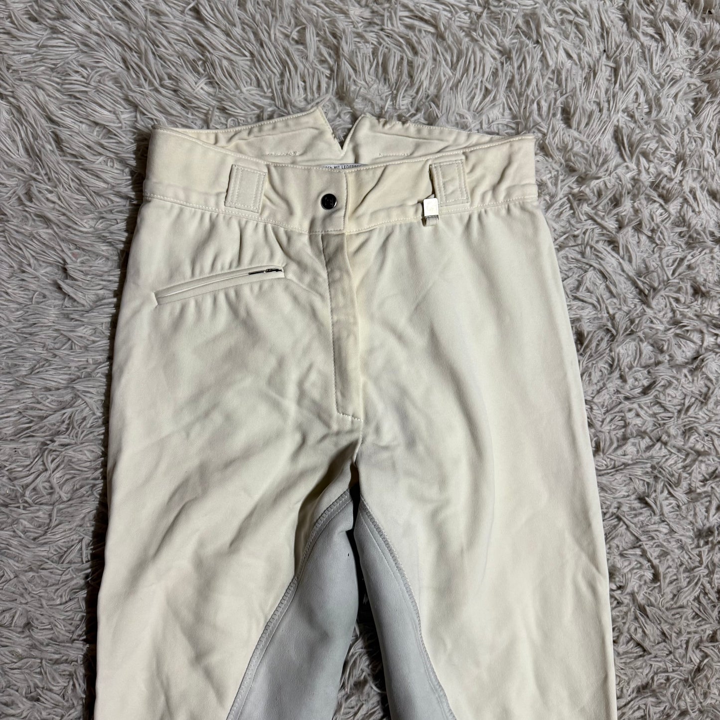 Women’s Size 30 White Cavallo Full Seat Horseback Riding Breeches
