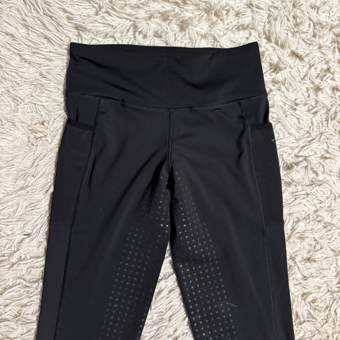 Women’s XS Black Smartpak Full Seat Horseback Riding Tights Breeches