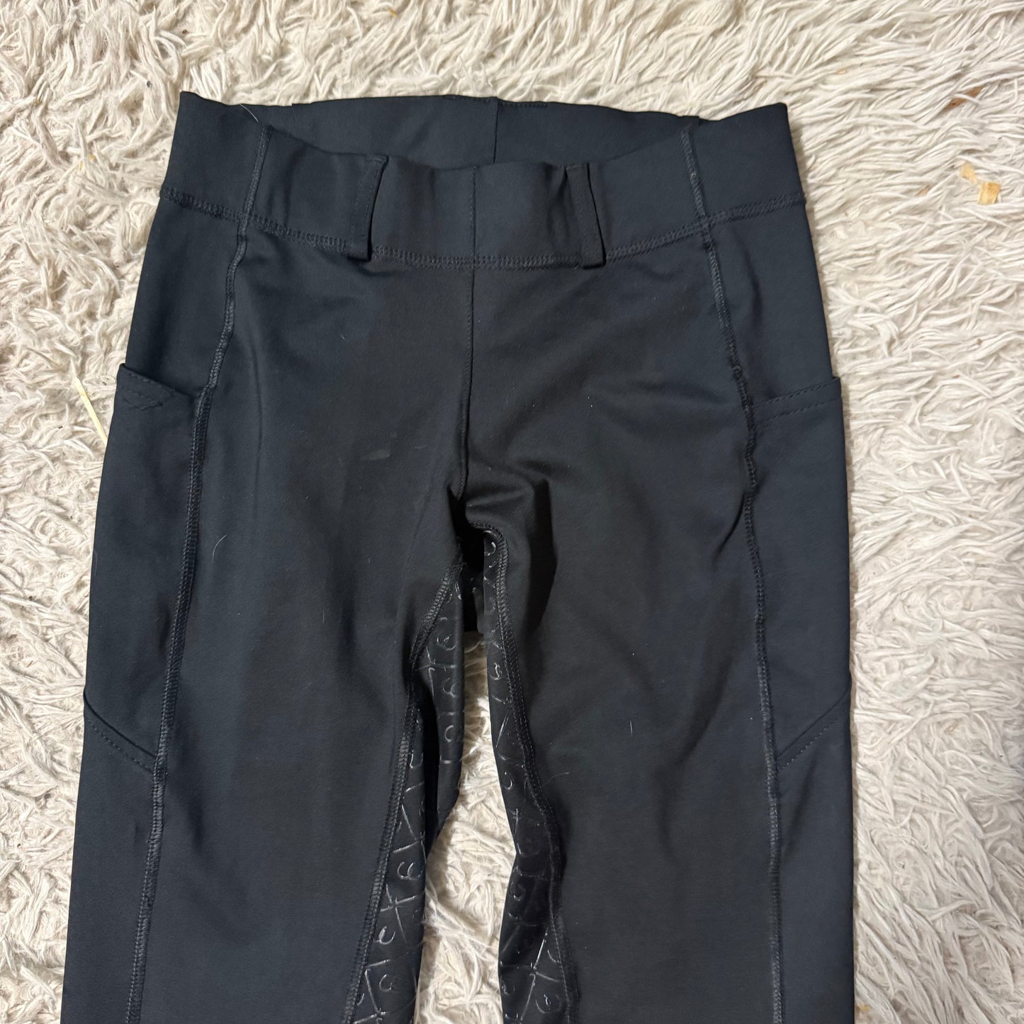 Women’s Size 26R Black Ovation Full Seat Horseback Riding Breeches