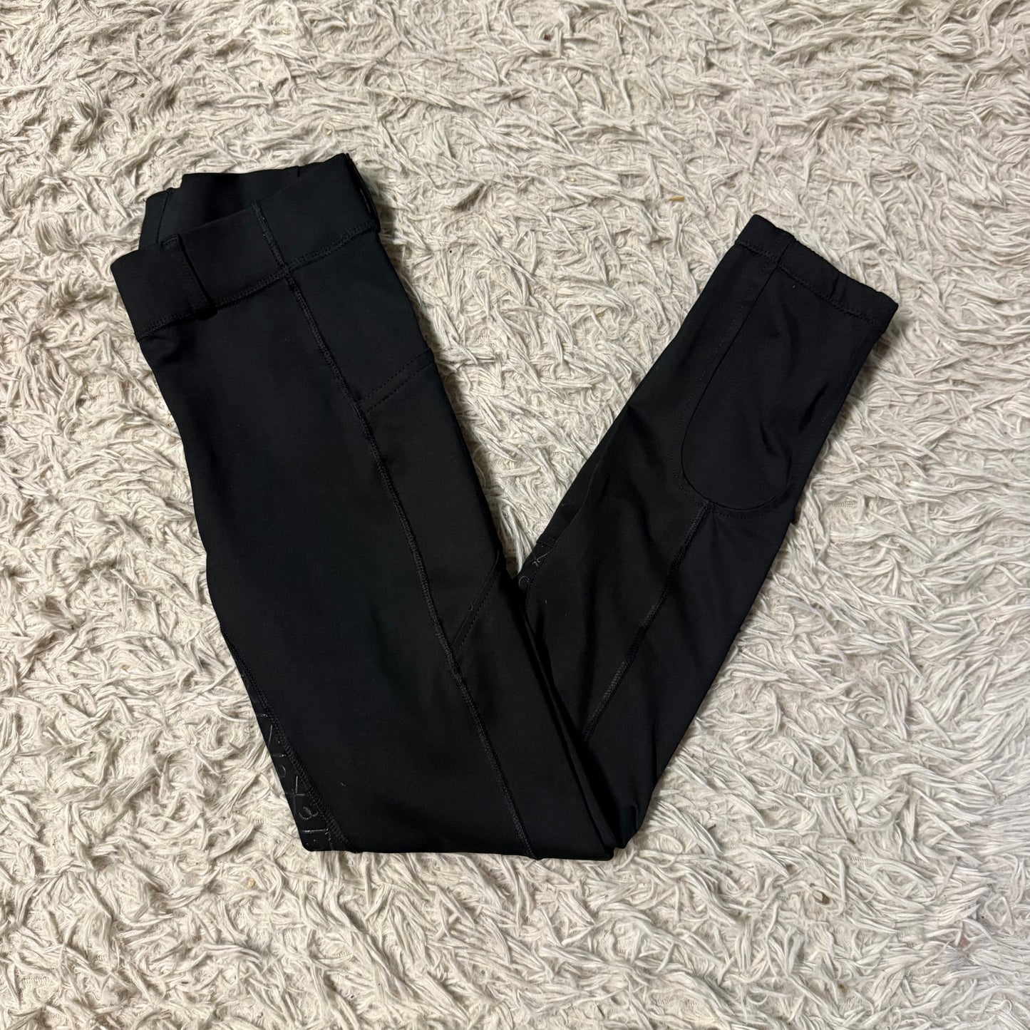 Women’s Size 26R Black Ovation Full Seat Horseback Riding Breeches