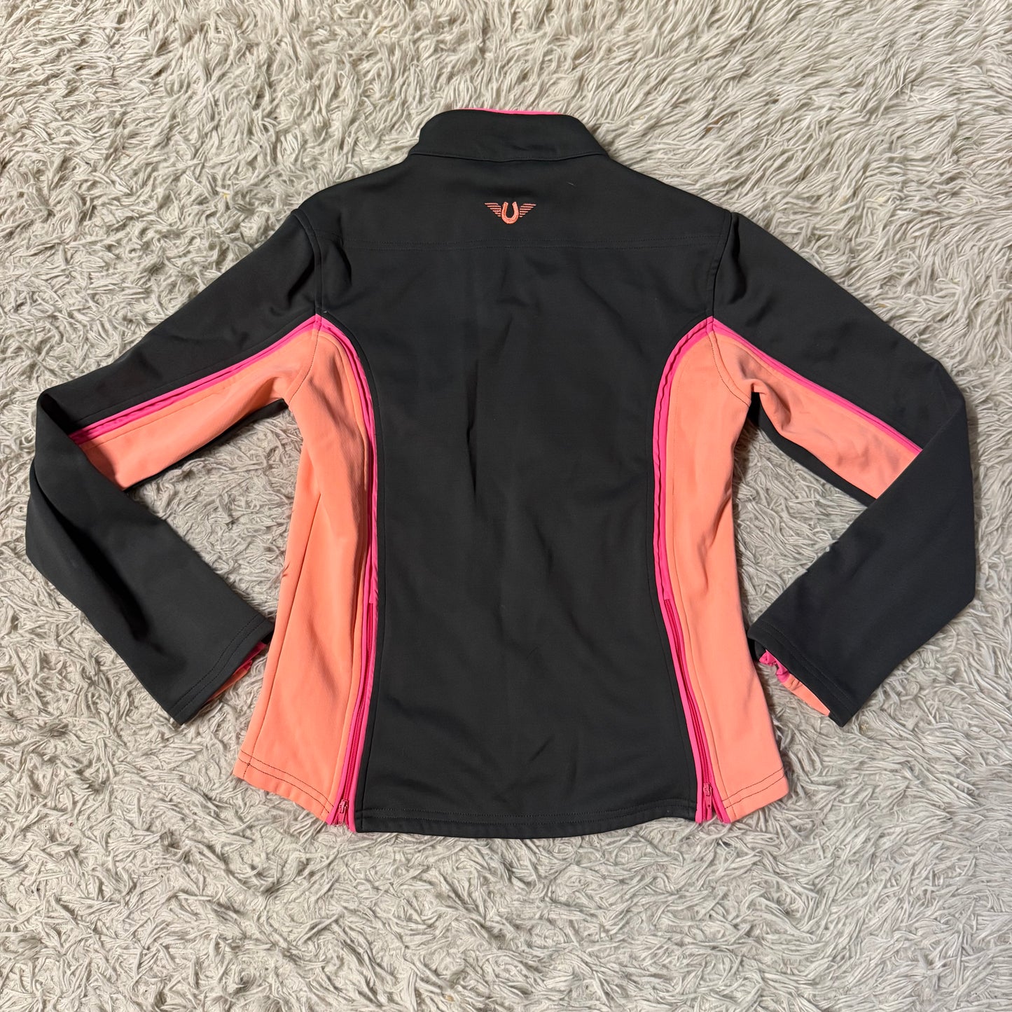 Women’s Medium Grey TuffRider Horseback Riding Winter Jacket