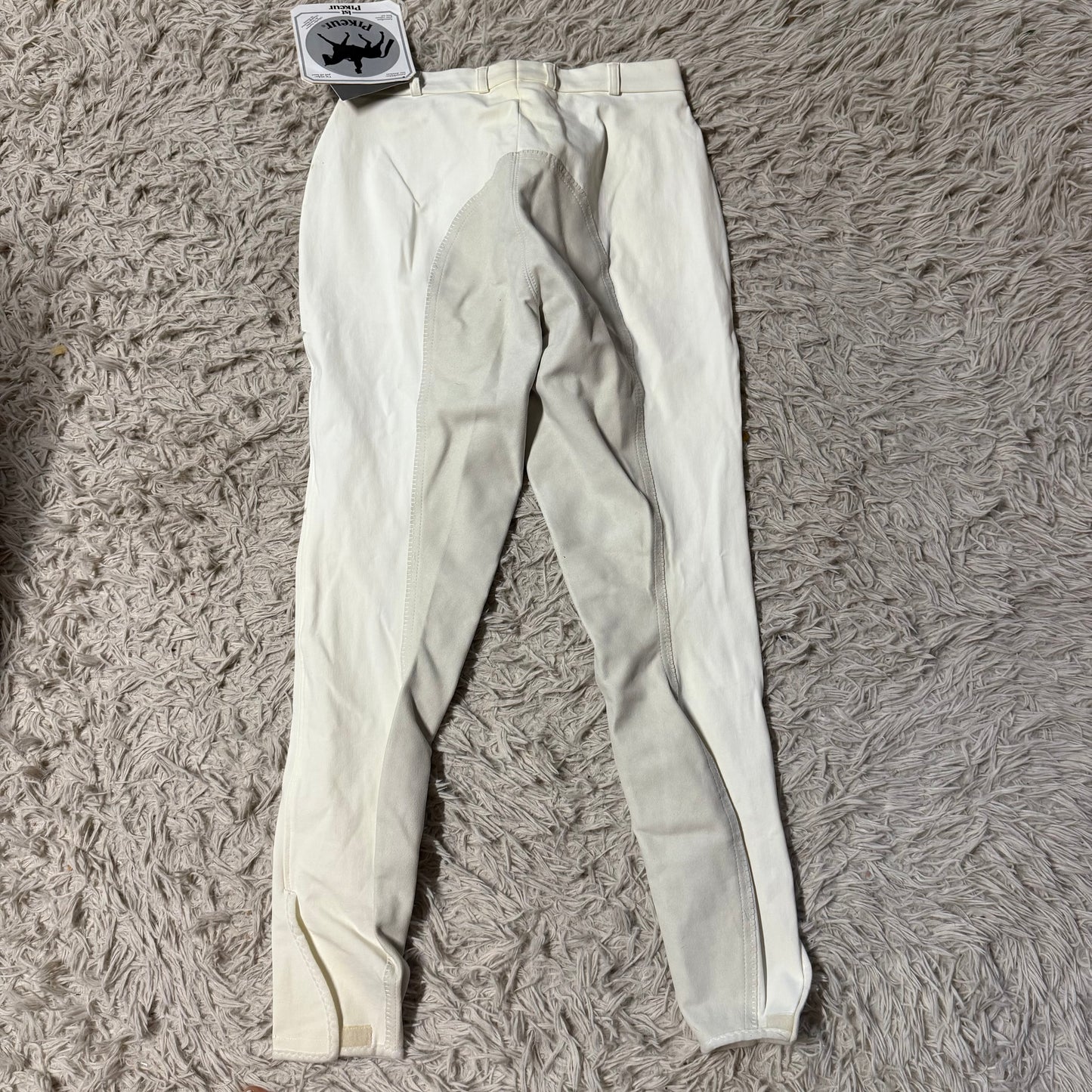 New Women’s Size 28L White Pikeur Full Seat Horseback Riding Breeches