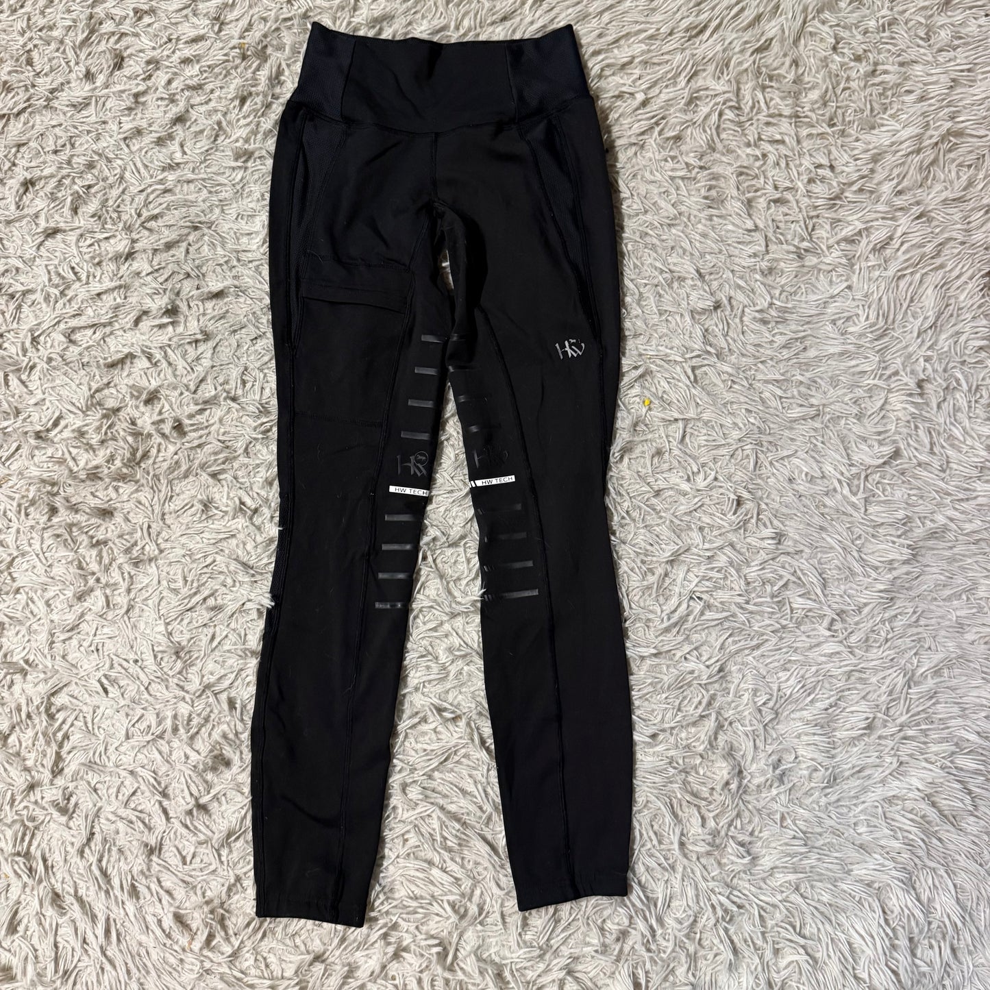 Women’s XS Black Horseware Full Seat Horseback Riding Tights