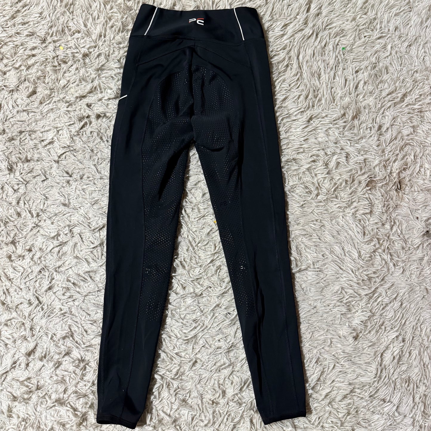 New Women’s Size 28R Black Premier Equine Full Seat Horse Riding Tights Breeches