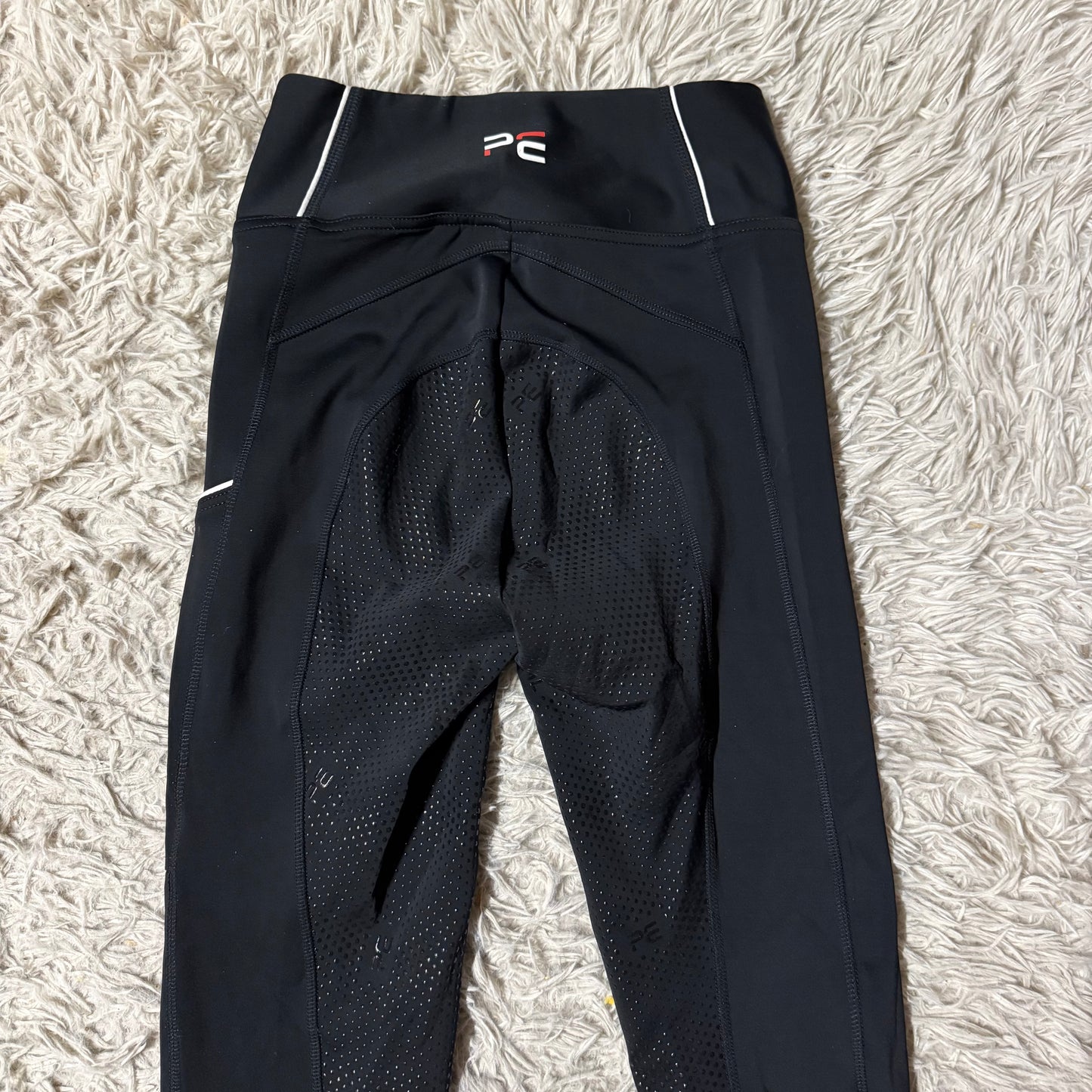 New Women’s Size 28R Black Premier Equine Full Seat Horse Riding Tights Breeches