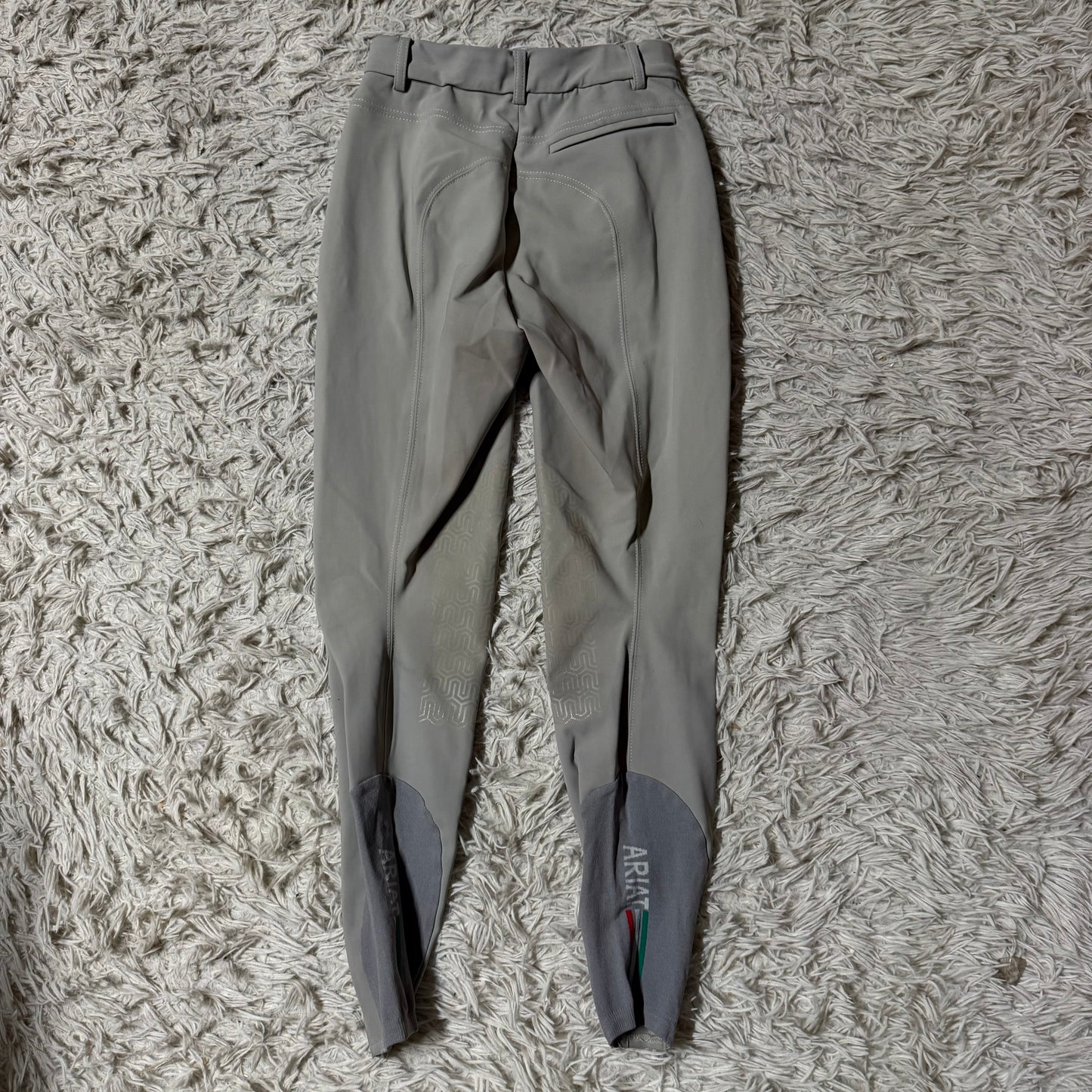 Women’s Size IT38/US22R Tan Ariat Speranza Knee Patch Horseback Riding Breeches