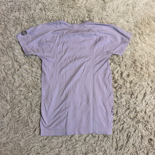 Women’s Medium Purple Barn Babe Short Sleeve Horseback Riding Sunshirt