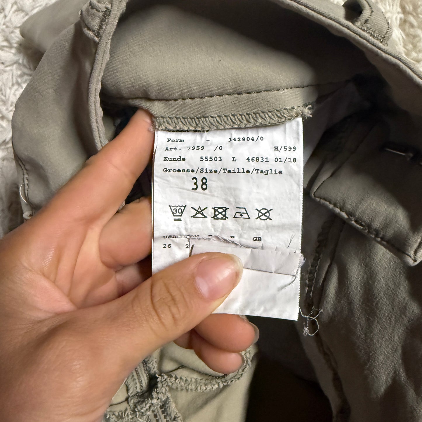 Women’s Size 26R Tan Pikeur Knee Patch Horseback Riding Breeches