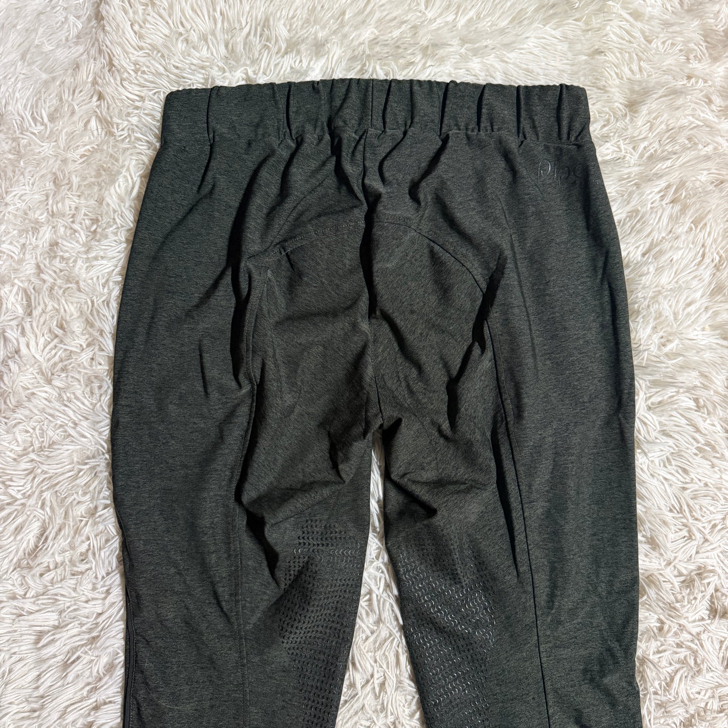 Women’s Large Green Smartpak Knee Patch Horseback Riding Tights