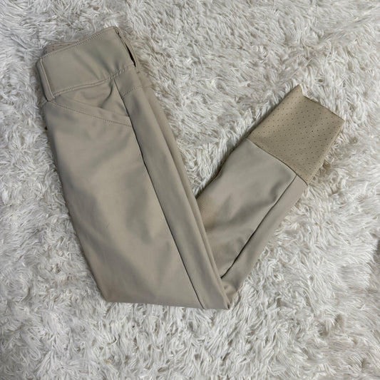 Child’s 10-11 Years Tan Kismet Knee Patch Horseback Riding Breeches