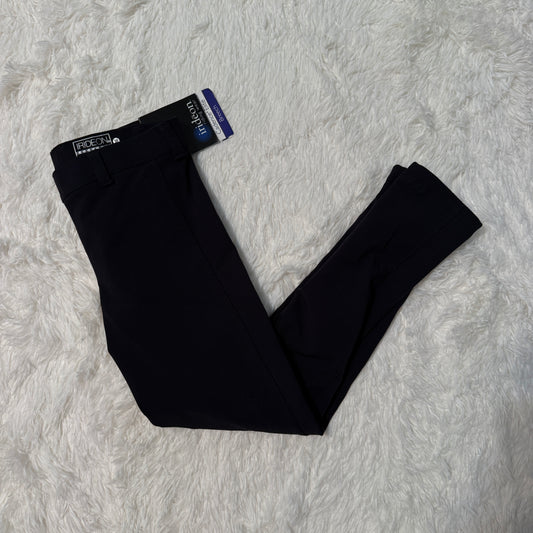 New Child’s Medium Black Irideon Cadence Knee Patch Horseback Riding Tights